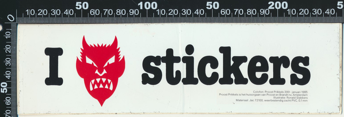 I hate stickers