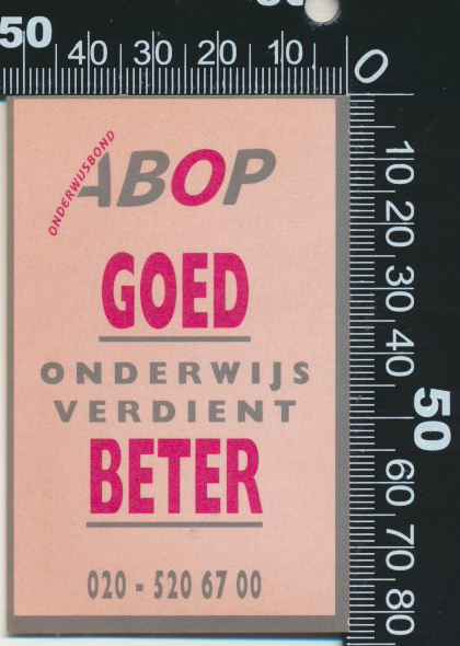 ABOP - Goed onderwijs verdient beter (2)